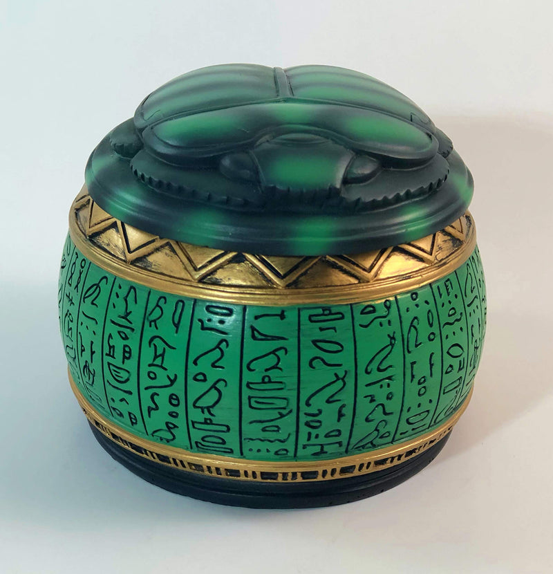 [Australia] - YOUNI - Egyptian Pharaonic Scarab Jewelry Box (4 Inches) 4 Inches 