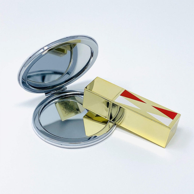 [Australia] - Girls & Women Fashion Elegant New York Souvenir Round Travel Mirror Hand Mirror Cosmetic Makeup Compact Mirror (JMR-270805B) Jmr-270805b 