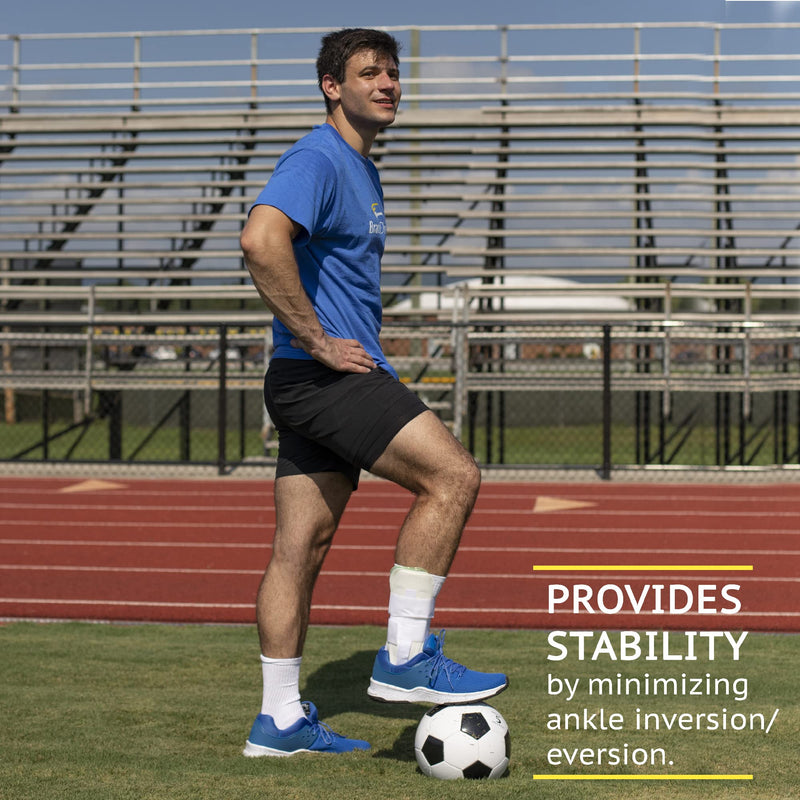 [Australia] - Air Ankle Stirrup Brace & Splint-Stabilize Ankle for Sprains Grade I,II,III, Strains, Chronic Ankle Instability & Injury Protection by Brace Direct 
