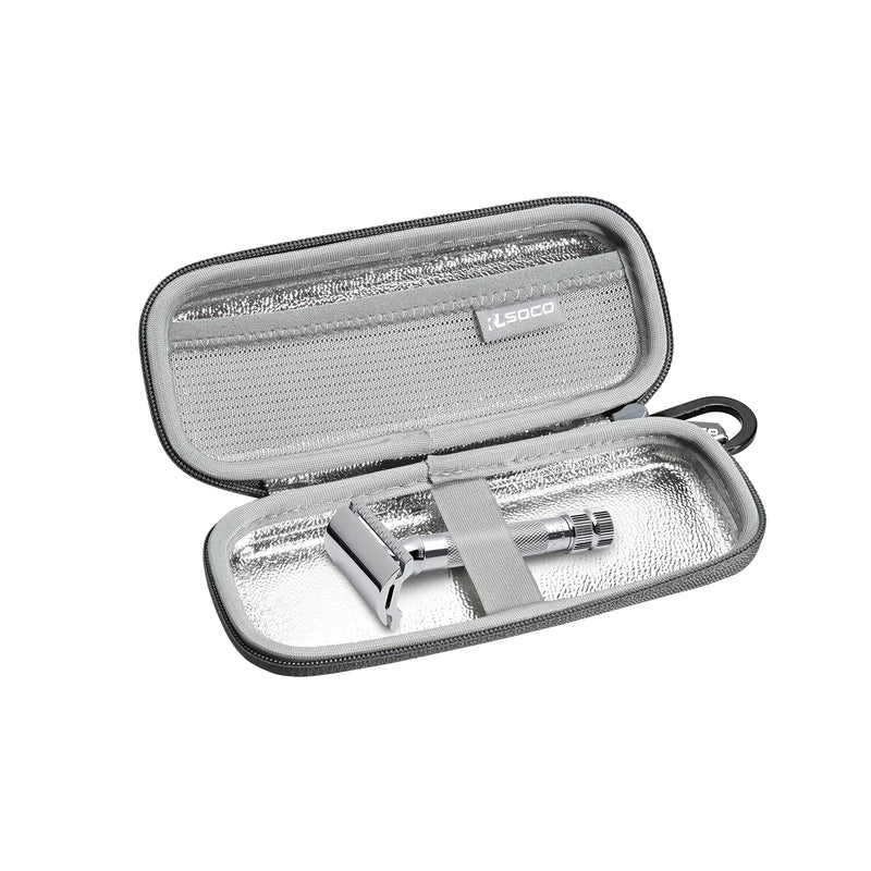 [Australia] - RLSOCO Carrying Case for Merkur Futur & 23C/33C/34C/37C/38C Razor Compatible with MERKUR DOVO Razor 