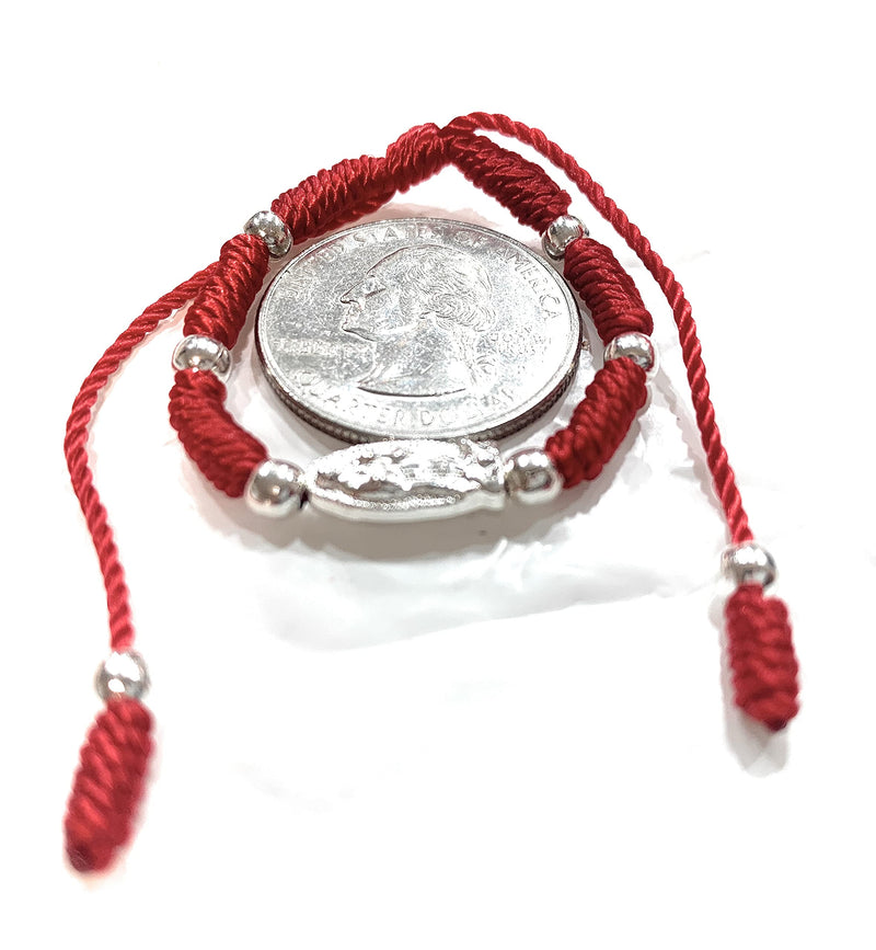 [Australia] - Kid/baby size red thread Virgen de Guadalupe bracelet 