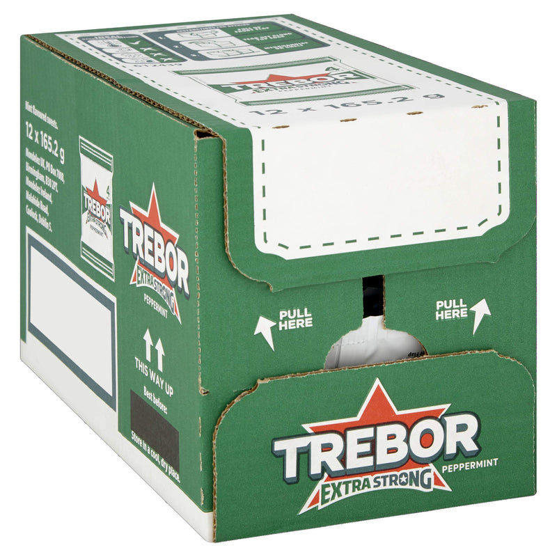 [Australia] - Trebor Extra Strong Peppermint Mints 4 Rolls, 165.2 g 
