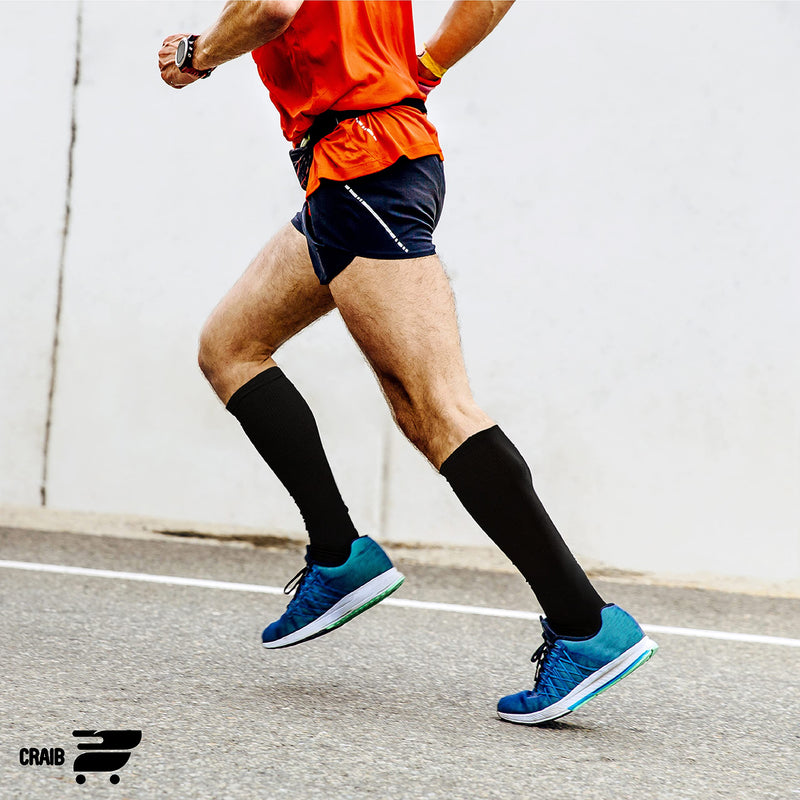 [Australia] - Graduated Compression Knee High Socks for Women & Men With Zipper 20 30 mmhg 3X-Large 