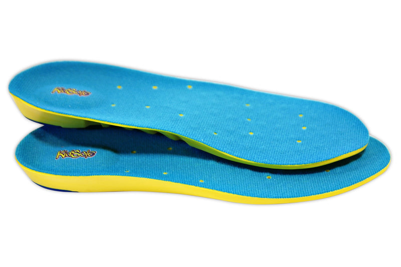 [Australia] - Children's Athletic Memory Foam Insoles for Arch Support and Comfort for Active Children ((24 cm) Kids Size 4-6) (24 CM) Kids Size 4-6 