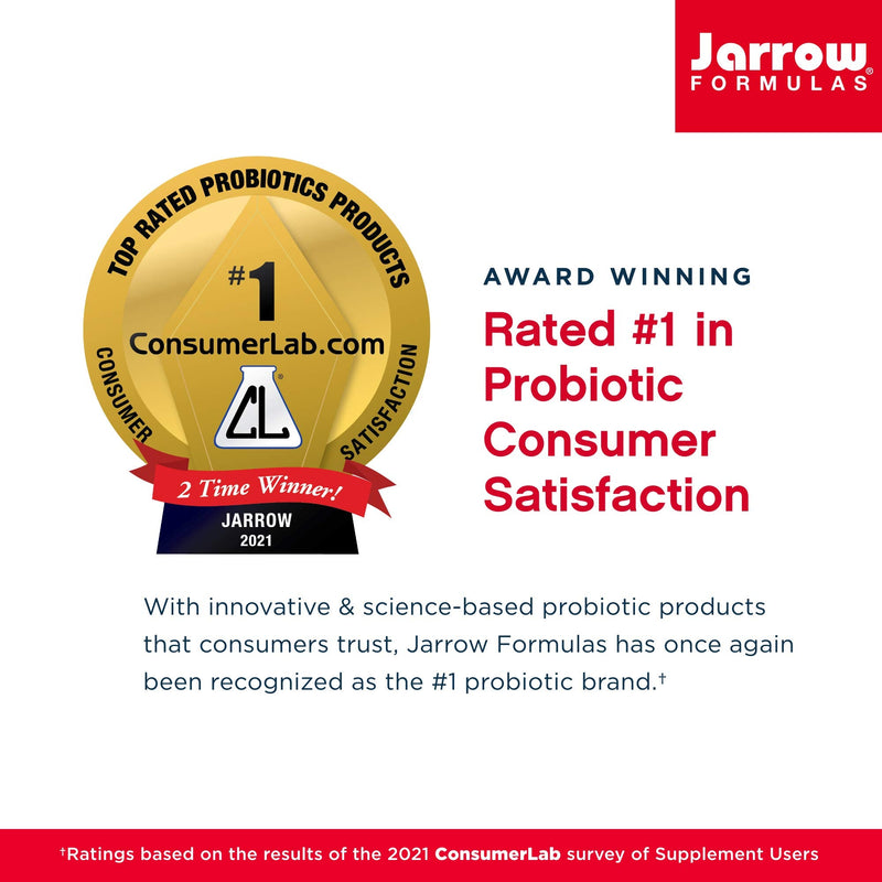 [Australia] - Jarrow Formulas Jarro-Dophilus EPS Higher Potency, Supports Intestinal and Immunal Health, 25 Billion Cells Per Veggie Capsules, 60 Count 