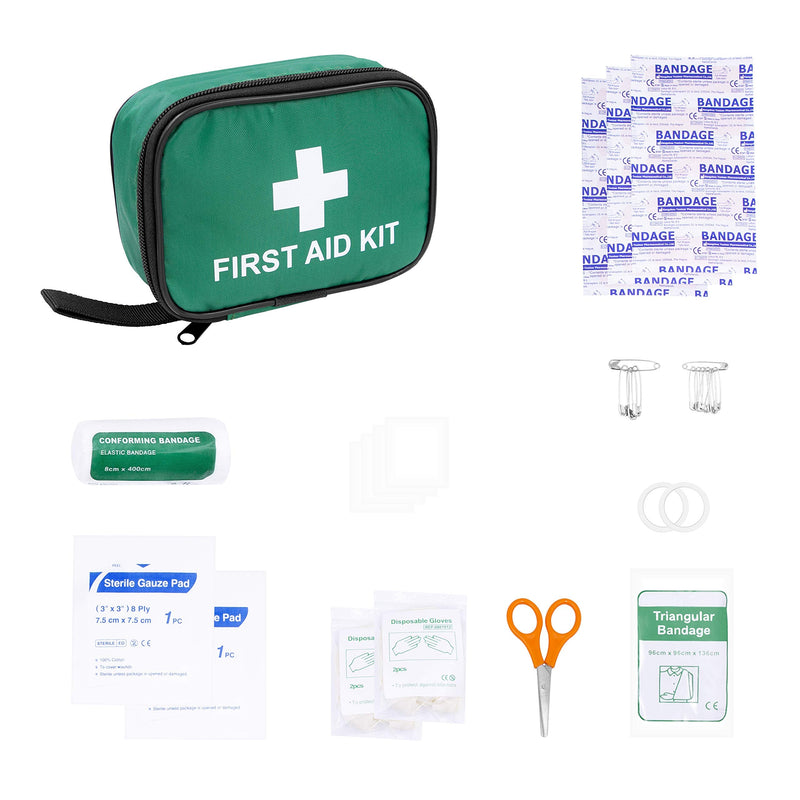 [Australia] - Milestone Camping 96940 Emergency First Aid Kit / Compact and Portable Home or Travel Kit / Ideal for Camping, Family Days Out and More 