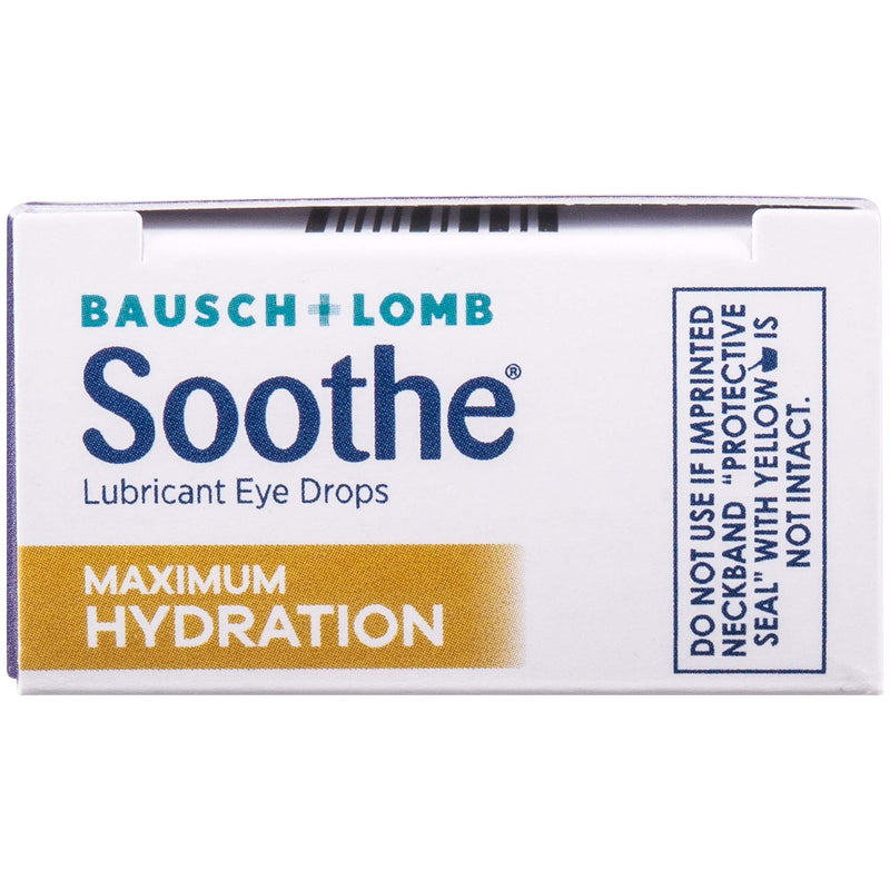 [Australia] - Bausch + Lomb Soothe Dry Eye Drops, Long Lasting Hydration Lubricant Eye Drop, 15 ml, 0.50 Fluid Ounce 