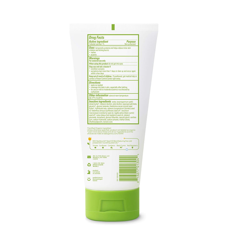 [Australia] - Babyganics Eczema Lotion and Spot Treatment, 2 Items 