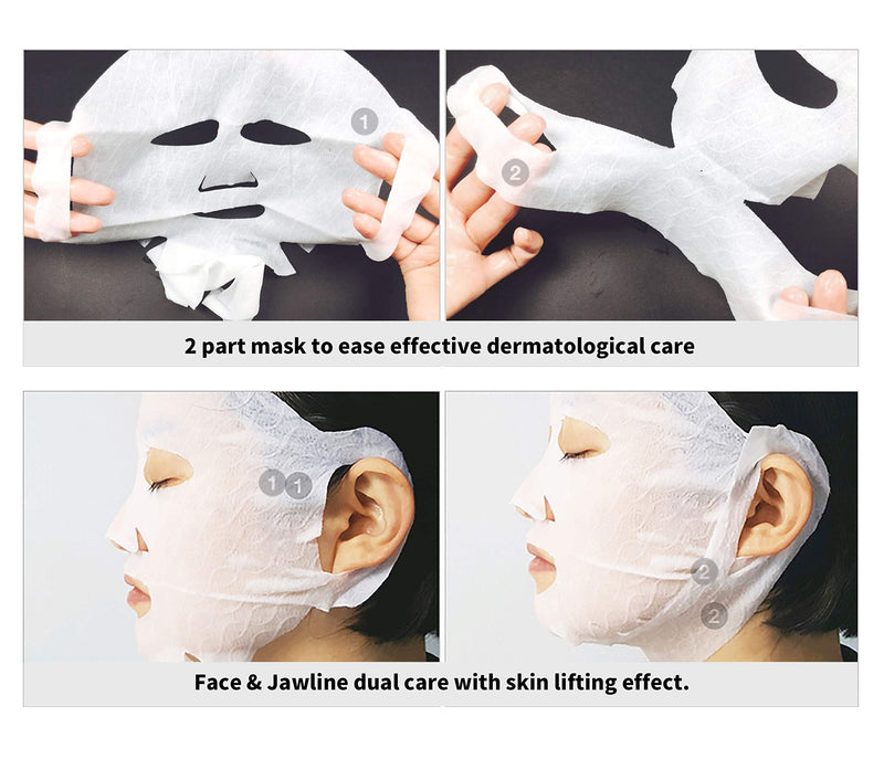 [Australia] - DR.ORACLE Diamond V Mask Sheet, V Line Ear Hook Mask Korean (pack of 5) Dermatologist Tested, DERMASYS 