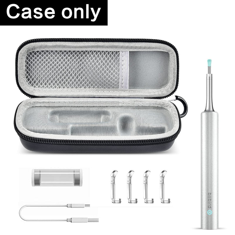 [Australia] - Case Compatible with BEBIRD/for DJROLL Ear Wax Removal, Ears Cleaner, Earwax Remover Tool Storage Holder Pouch for Ears Wax Cleaning Tools Set and Charging Cable (Box Only) 