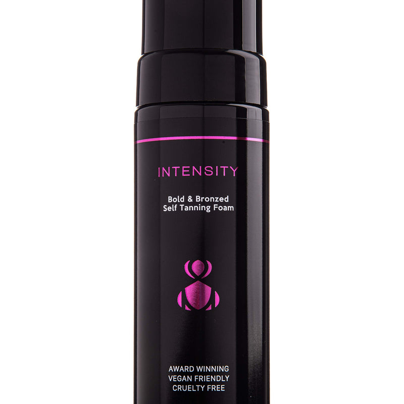 [Australia] - Rose & Caramel Intensity Dark Bronzed Self Tanning Mousse 200ml. Bronze, Sunless Self Tanner, Hydrating & Longlasting. Dark Fake Tan 