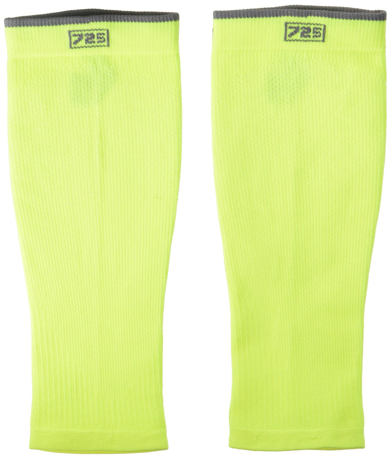 [Australia] - Shock Doctor SVR Recovery Compression Calf Sleeve, Shock Yellow, Adult-X-Large 