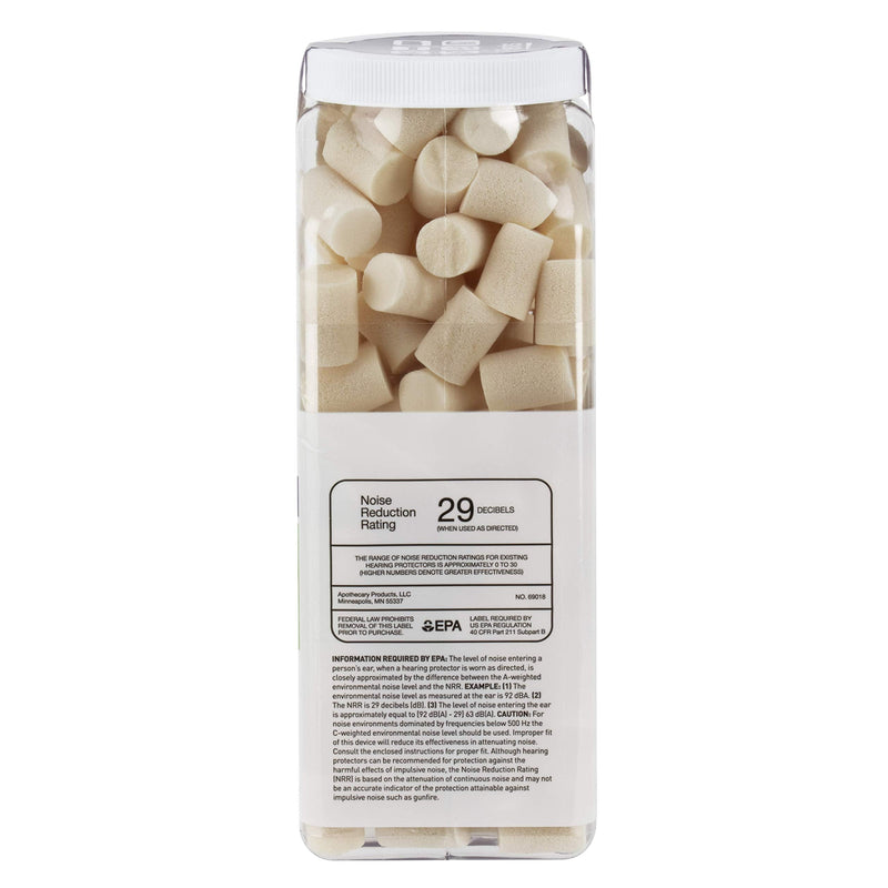 [Australia] - Flents Ear Plugs, 100 Pair, Ear Plugs for Sleeping, Snoring, Loud Noise, Traveling, Concerts, Construction, & Studying, NRR 29 100 Ear Plugs 