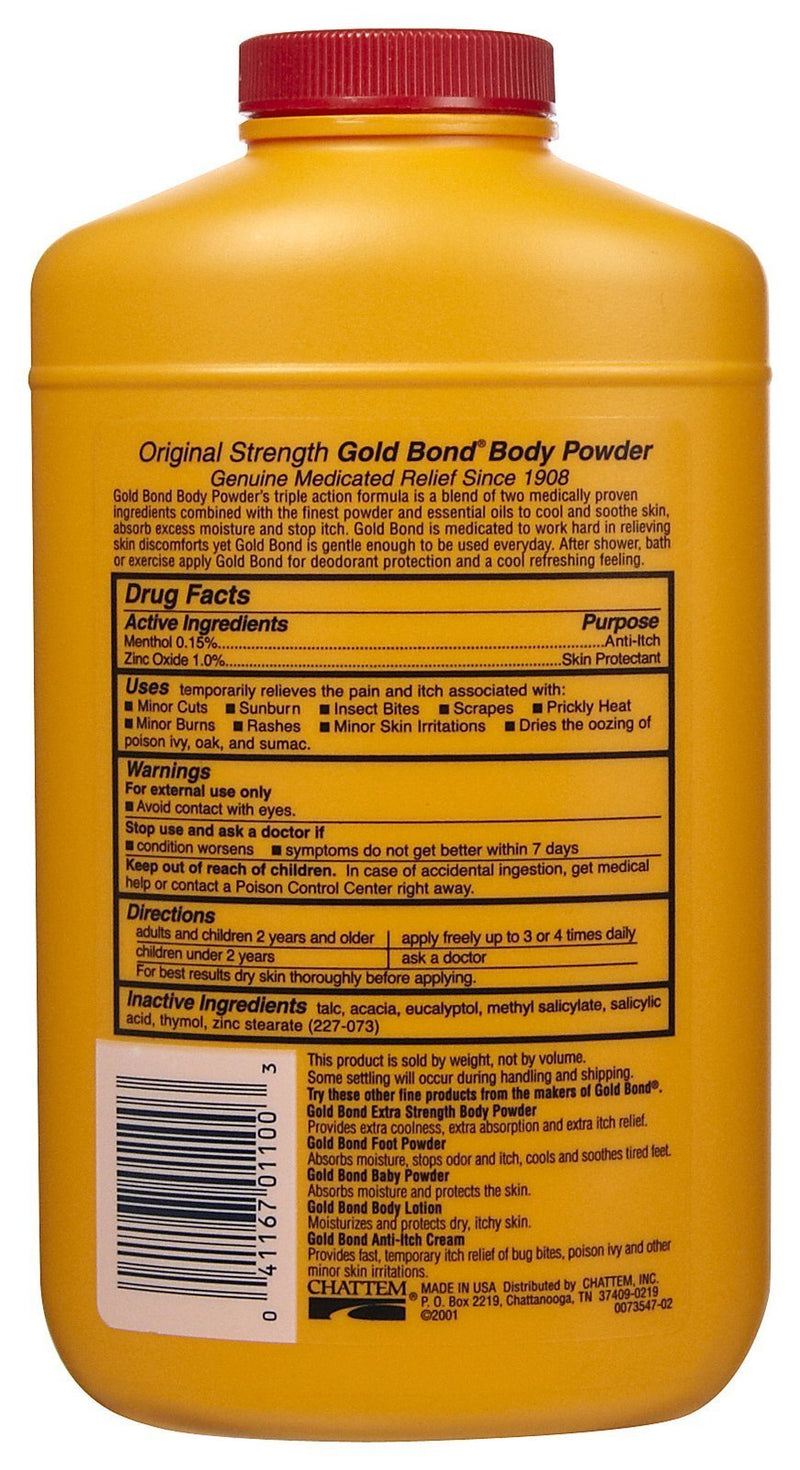 [Australia] - Gold Bond Medicated Body Powder, 10 Ounce This is for the "NEW" version that is TALC-FREE. 10 Ounce (Pack of 1) 