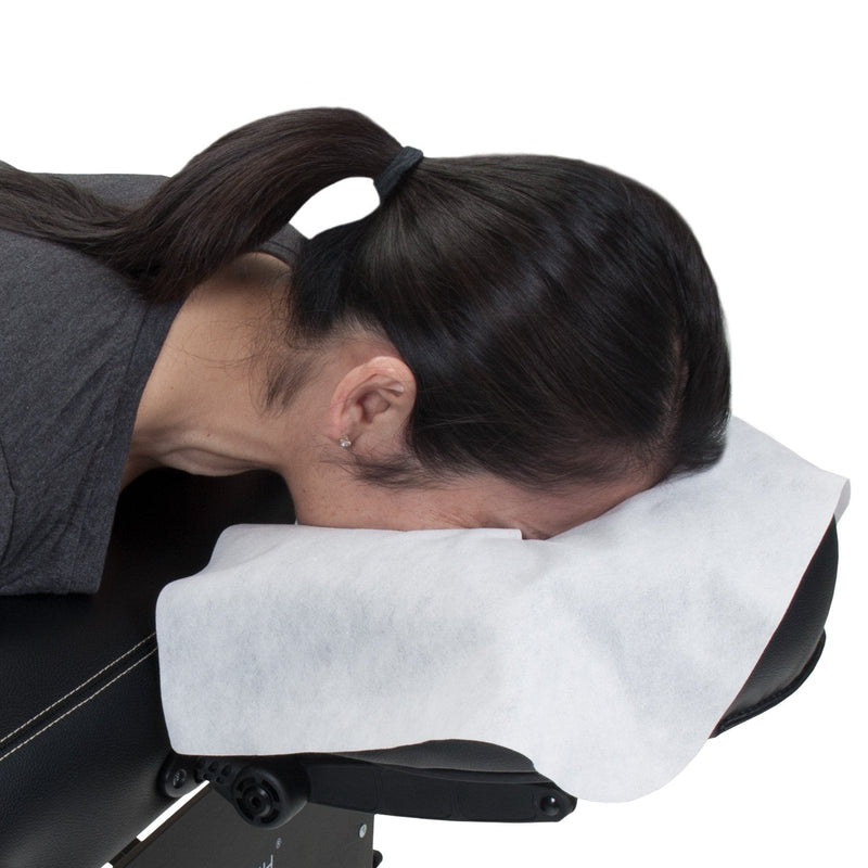 [Australia] - EARTHLITE Disposable Face Cradle Covers � Medical-Grade, Ultra Soft, Luxurious, Non-Sticking Massage Face Covers/Headrest Covers for Massage Tables & Massage Chairs 