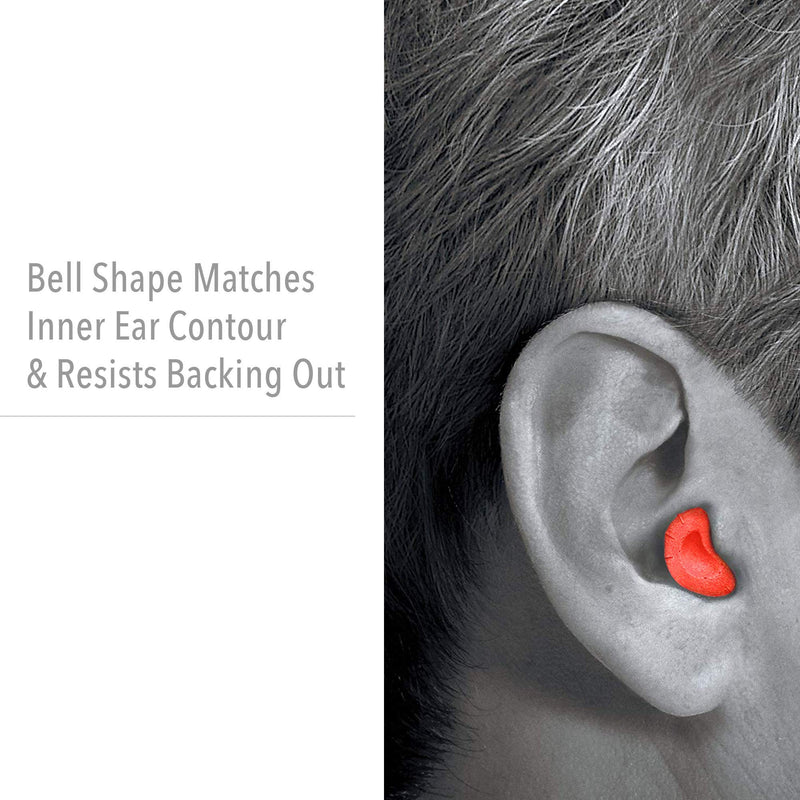 [Australia] - Honeywell Howard Leight 3301161 Single Use Uncorded Earplugs Max Hearing Protection, SNR 37, Orange, (Pack of 200 Pairs) 