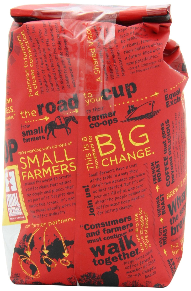 [Australia] - Equal Exchange Love Buzz Blend Organic Coffee Bean, 12-Ounce Package 12 Ounce (Pack of 1) 