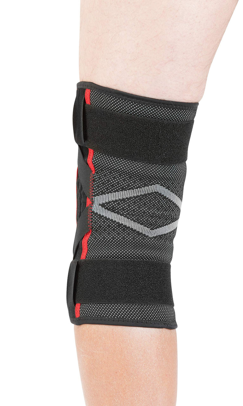 [Australia] - Mueller OmniForce Adjustable Knee Support AKS-500, For Men and Women, Black, L/XL 