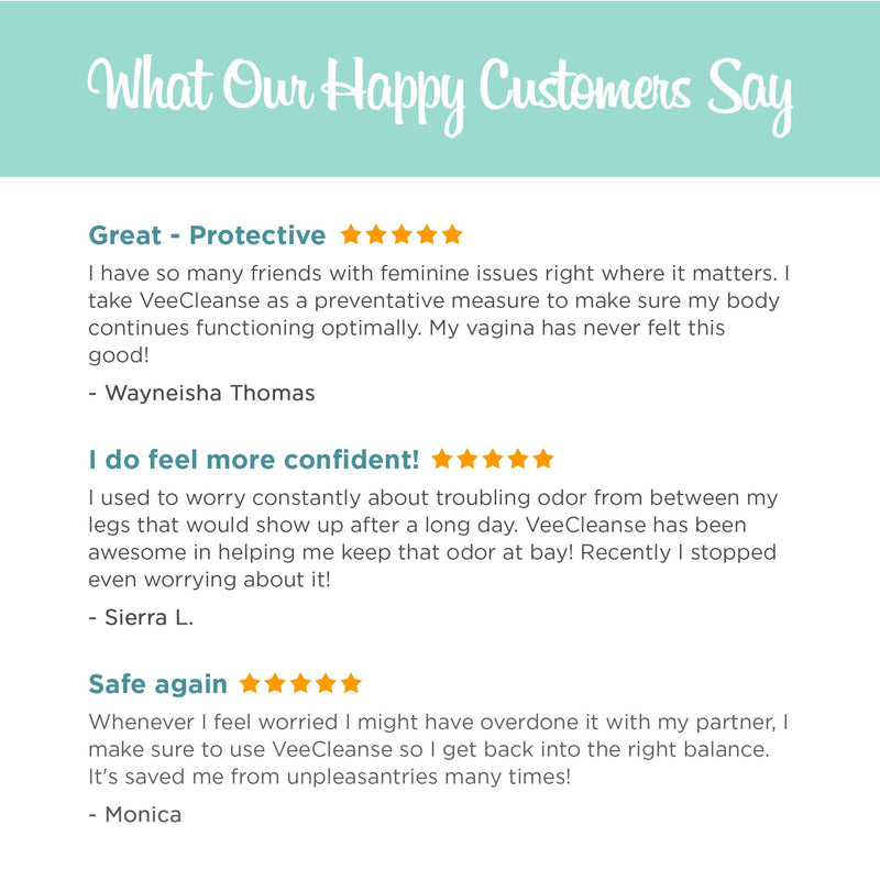 [Australia] - VeeFresh - VeeCleanse Boric Acid Vaginal Suppositories - Vaginal pH Balance Suppositories - Vaginal Odor Control - Feel Fresh, Feminine and Confident 