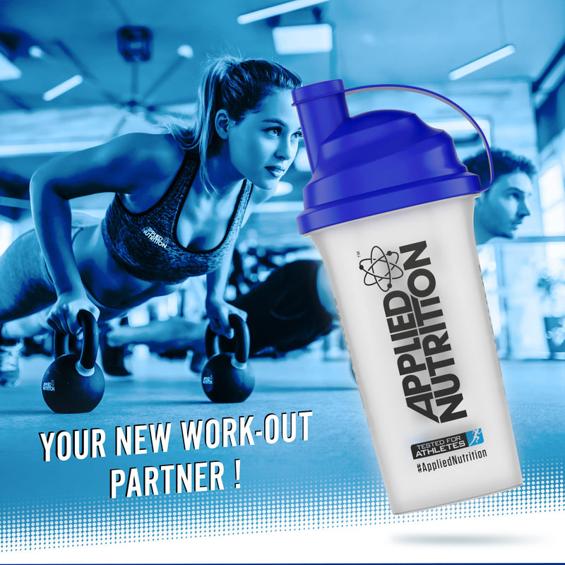 [Australia] - Applied Nutrition Protein Shaker Bottle - Sports Supplements Shaker Cup, Plastic Shaker Bottle (700ml) 