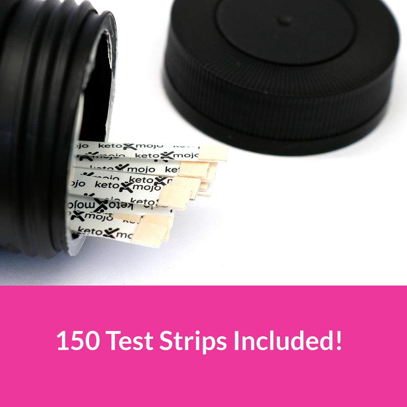[Australia] - 150 Ketone Test Strips with Free Keto Guide eBook & Free APP. Urine Test for Ketosis on Ketogenic & Low-Carb Diets. Extra-Long Strips. 