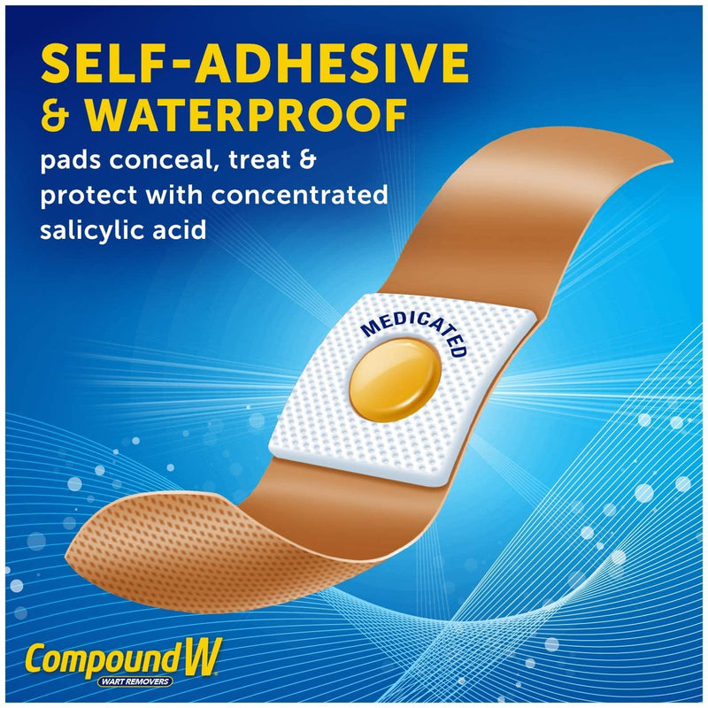 [Australia] - Compound W Wart Remover Maximum Strength One Step Pads, 14 Medicated Pads 