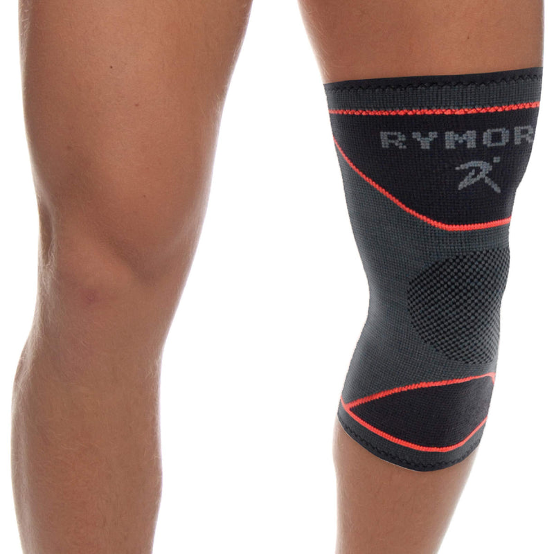 [Australia] - Knee Support Sleeve for Men and Women (Grey) (Single Wrap) (L - Large) - Compression Brace for Ligament Injury, Joint Pain Relief, Running, Arthritis, ACL, MCL, Sport L Slate Grey 1 