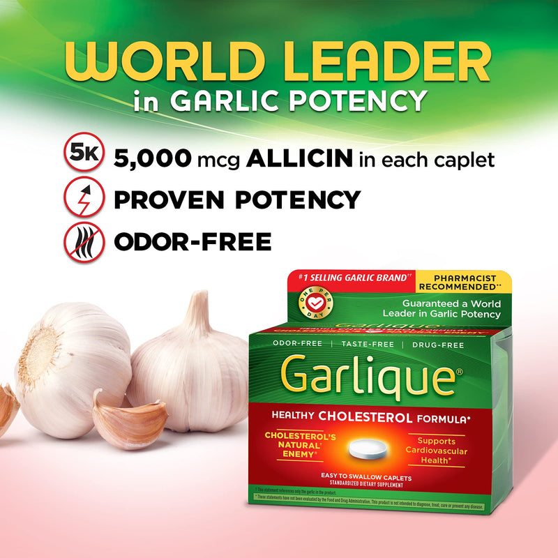 [Australia] - Garlique Caplets 60 Tablets (60 Count (Pack of 1)) 60 Count (Pack of 1) 