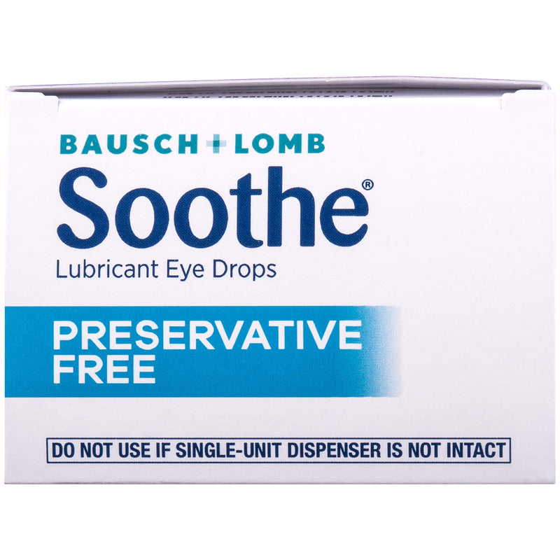 [Australia] - Eye Drops by Bausch & Lomb, Lubricant Relief for Dry Eyes, Preservative Free, Single Use Dispensers, 0.6 mL, 28 Count (Pack of 2) 