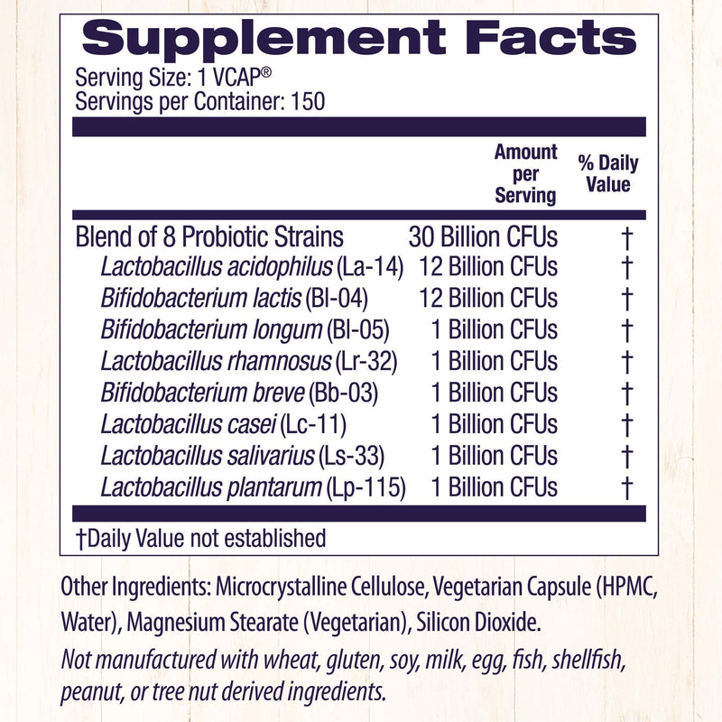 [Australia] - Healthy Origins Probiotic 30 Billion CFU's Shelf Stable, 150 Veggie Caps 150 Count (Pack of 1) 