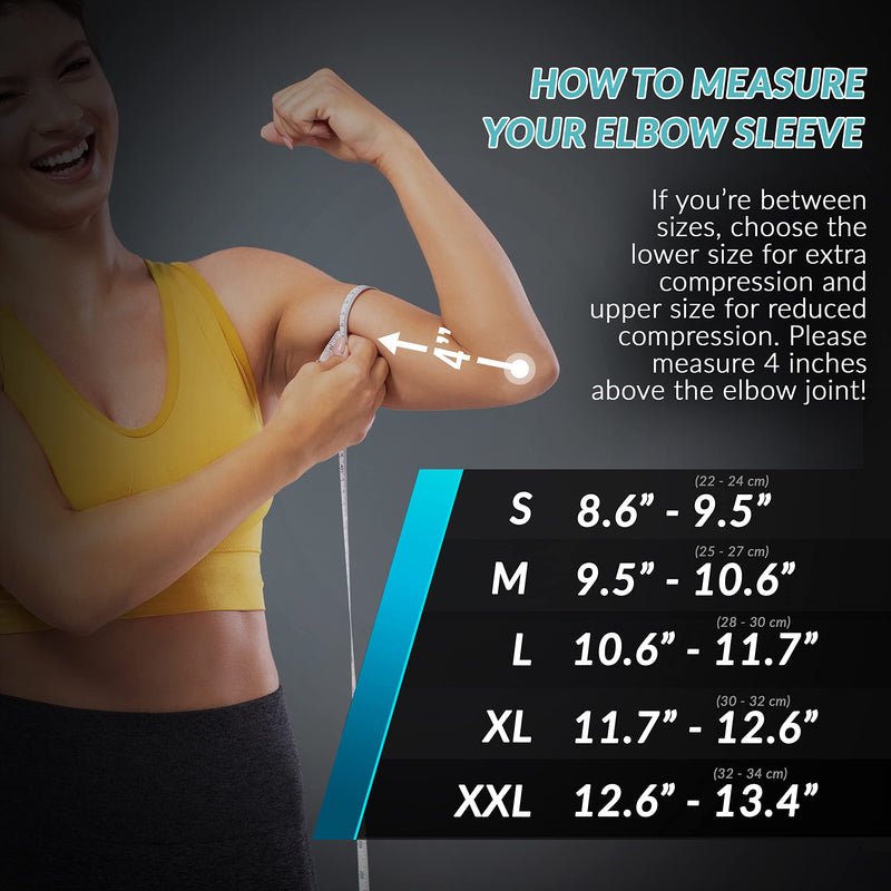 [Australia] - MODVEL [2 Pack] Elbow Brace - Compression Support Sleeve for Joint Pain Relief, Recovery, Tendonitis, Tennis & Golfer's Elbow - Workout & Weightlifting Arm Wrap - For Men & Women. Green Small 