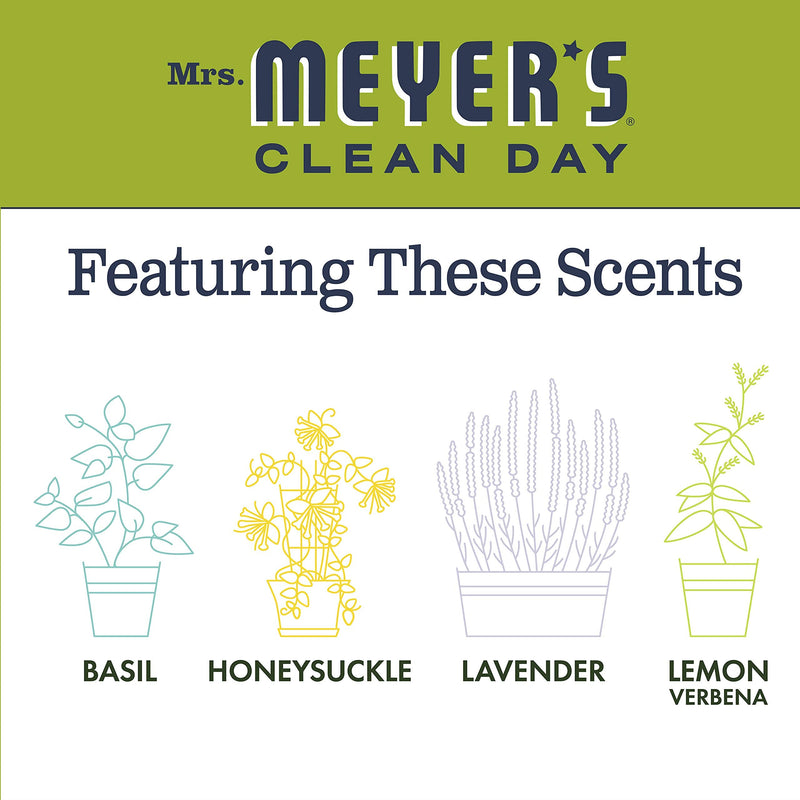 [Australia] - Mrs. Meyer's Clean Day Liquid Dish Soap, Lemon Verbena, 16 ounce bottle 