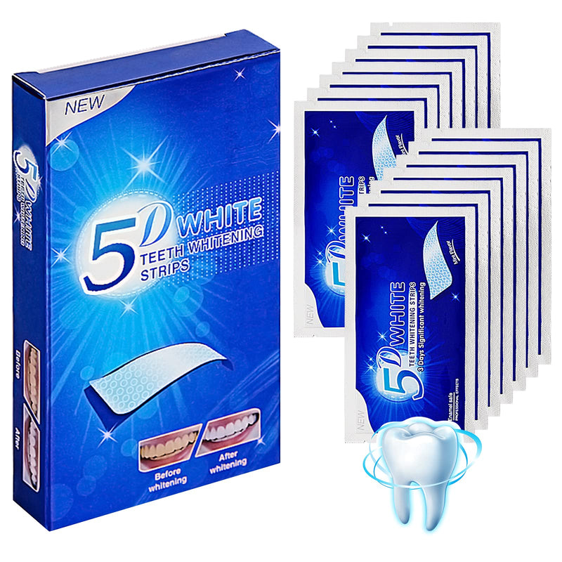 [Australia] - Teeth Whitening Strips, Professional Teeth Stain Removal, Whitening Strips for Against Yellow Teeth, Natural Healthy Tooth whitening kit for Improve Coffee, Tea Stains and Refresh Breath 