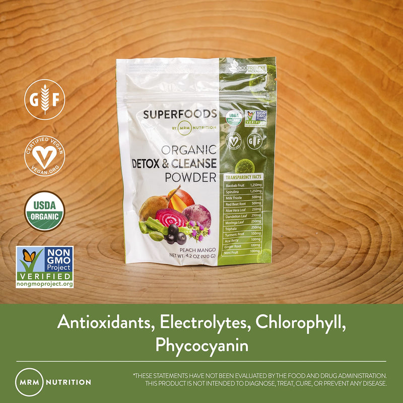[Australia] - MRM Super Foods - Detox & Cleanse, 4.2 Ounce 