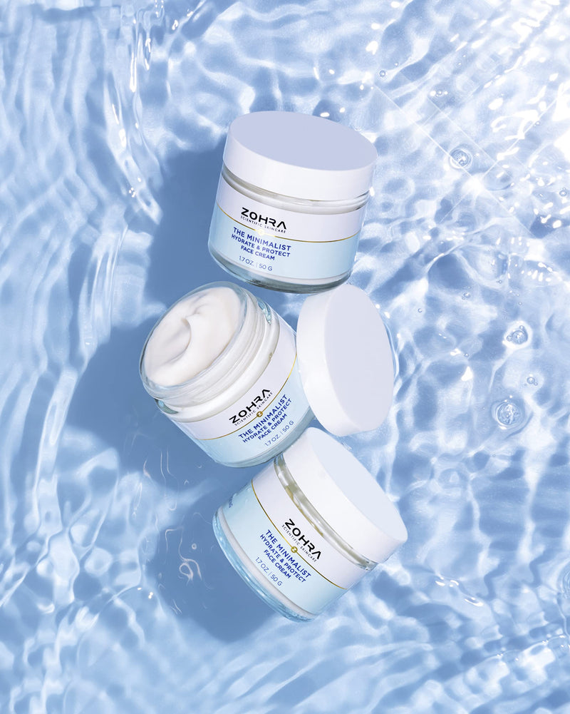 [Australia] - Zohra Skincare Zohra Moisturizer Face Cream – Hydrate and Protect Facial Cream with Shea Butter, Ceramides, Squalane, M 