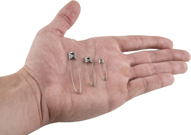 [Australia] - SINGER 00226 Assorted Safety Pins, Multisize, Nickel Plated, 50-Count 1 50 count 