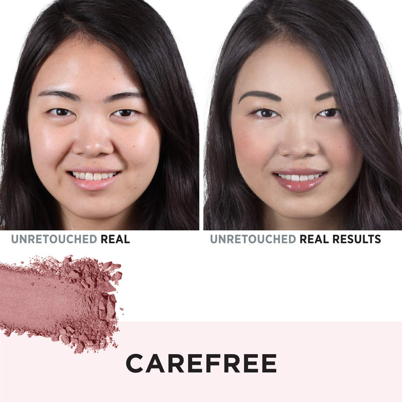 [Australia] - IT Cosmetics Bye Bye Pores Blush, Carefree - Sheer, Buildable Color - Diffuses the Look of Pores & Imperfections - With Silk, Hydrolyzed Collagen, Peptides & Antioxidants - 0.192 oz 