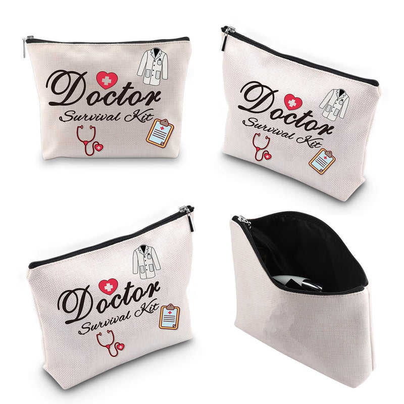 [Australia] - WCGXKO Doctor Gift Doctor Survival Kit Funny Cosmetics Bag Makeup Bag For Doctor 