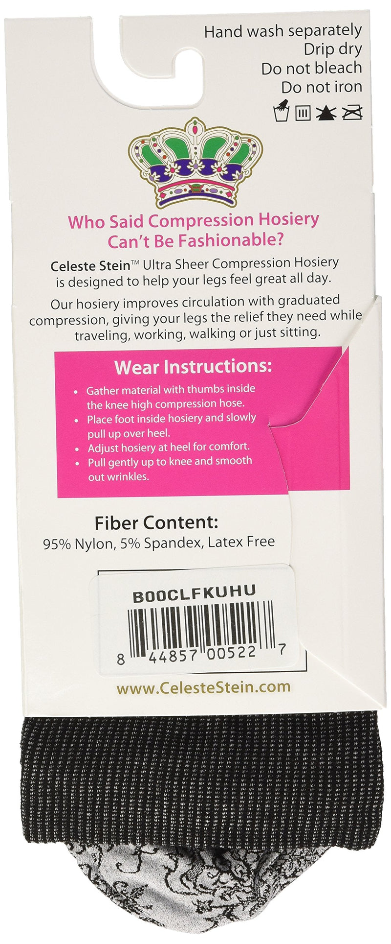 [Australia] - Celeste Stein Therapeutic Compression Sock One Size Multi 