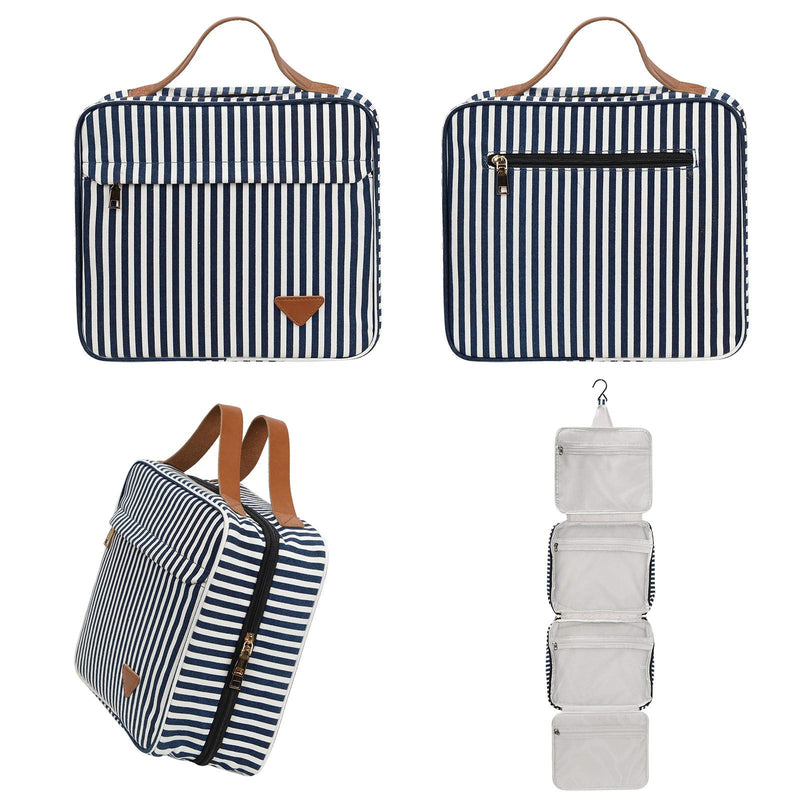 [Australia] - Toiletry Bag Travel Hanging Makeup Bag Wash Bag with Hanging Hook Waterproof Large Cosmetic Organizer for Travel and Bathroom Shower, Gifts for Women and Girls 