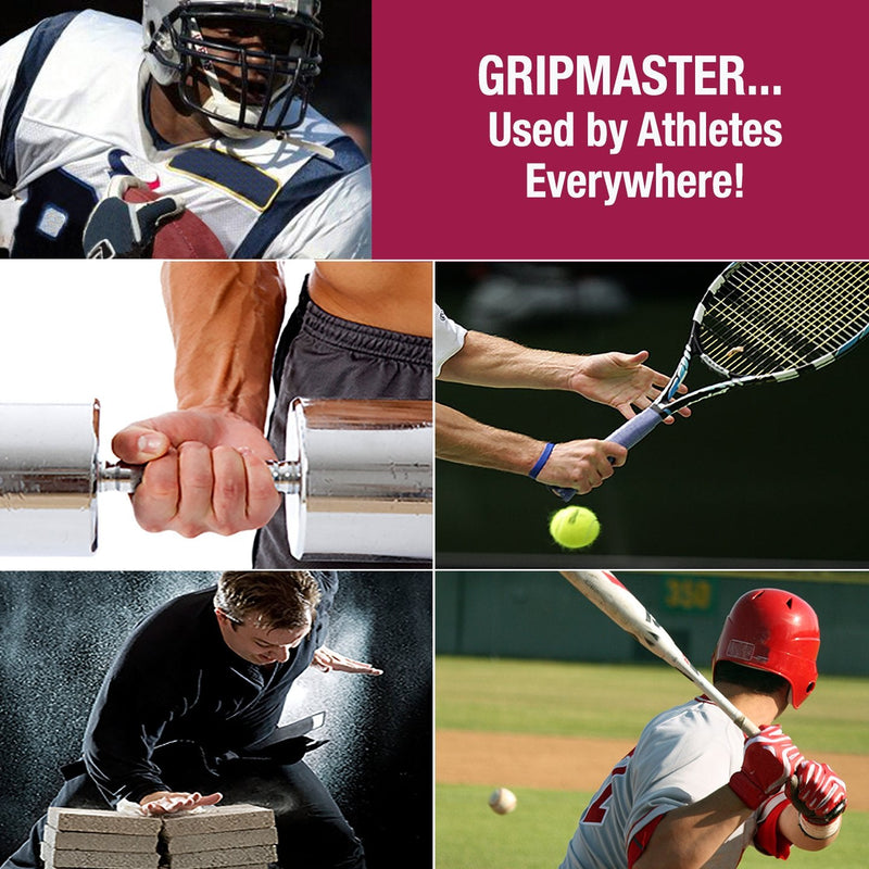 [Australia] - PROHANDS Gripmaster Hand Exerciser, Finger Exerciser (Hand Grip Strengthener), Spring-Loaded, Finger-Piston System, Isolate & Exercise Each Finger 9 lb (Heavy Tension) Black - Gripmaster 