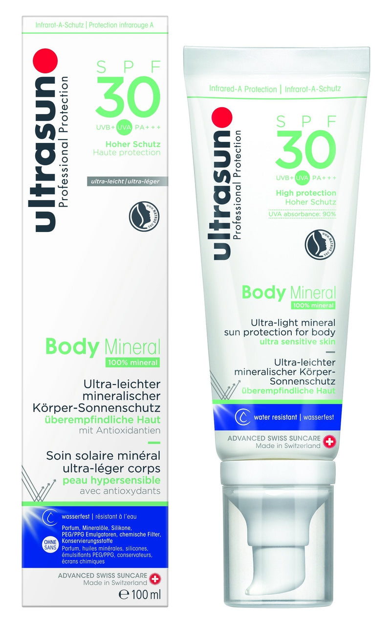 [Australia] - ultrasun 100% Mineral Sunscreen Lotion SPF30, 100 ml 