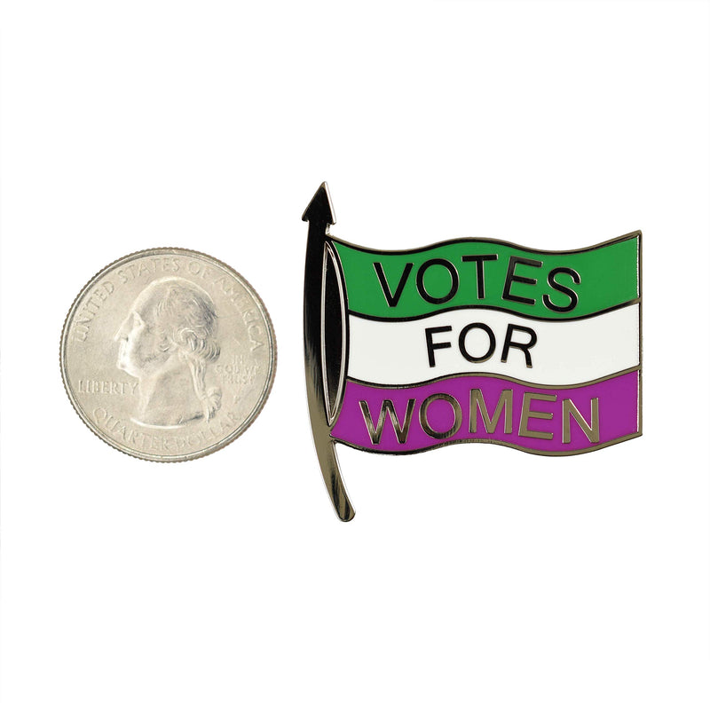 [Australia] - USWire Votes for Women Flag Purple and Green (Pin) 