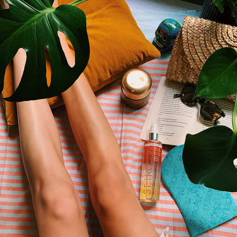 [Australia] - St.Tropez Fake Tan, Vitamin D Boosting Self Tan Purity Vitamins Bronzing Body Mist, Award Winning Vegan Tanning Water with Vitamin C, 100 Percent Natural Tanning Active, 200 ml 