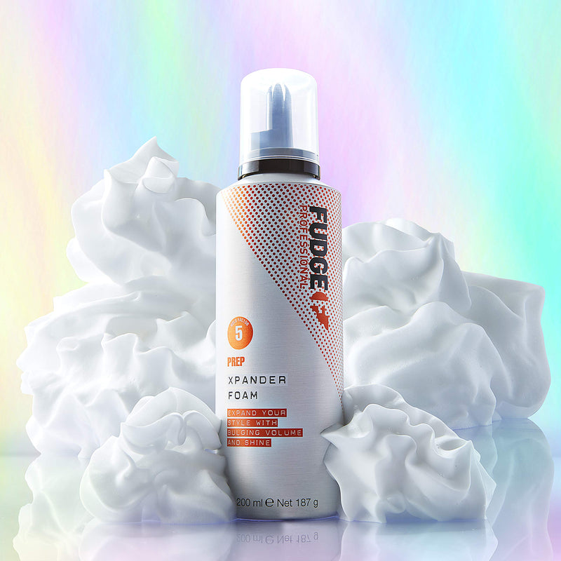 [Australia] - Fudge Professional, Volumising Hair Mousse, Xpander Foam Hair Styling, Adds Volume and Shine, Unisex, 200 ml 
