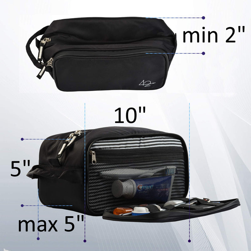 [Australia] - Toiletry Bag Dopp Kit for Men - Nylon Travel Toiletry Bag Waterproof Shower Cosmetic Organizer for Women Men - Travel Kit Shaving Bag for Men 