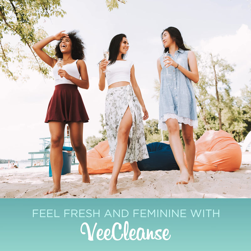 [Australia] - VeeFresh - VeeCleanse Boric Acid Vaginal Suppositories + Suppository Applicator - Vaginal pH Balance Suppositories - Vaginal Odor Control - Feel Fresh, Feminine and Confident Veecleanse + 1 aplicator 