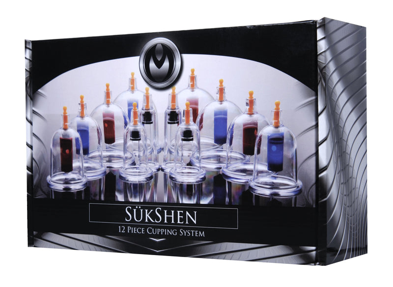 [Australia] - Size Matters 12-Piece Deluxe Cupping Set 