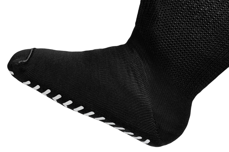 [Australia] - Diabetic Edema Socks - Oversized Anti-Slip Sock Stretches up to 30'' Over Calf for Swollen Feet Black 