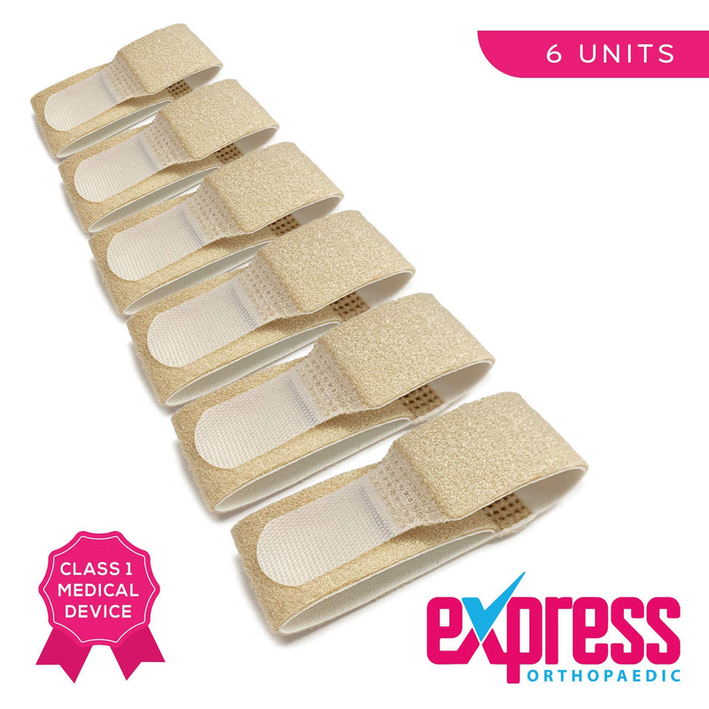 [Australia] - Express Orthopaedic® - Medically Approved Finger Loop Support / Buddy Loop Straps - 6 Units - Regular Regular (Width:2cm) 